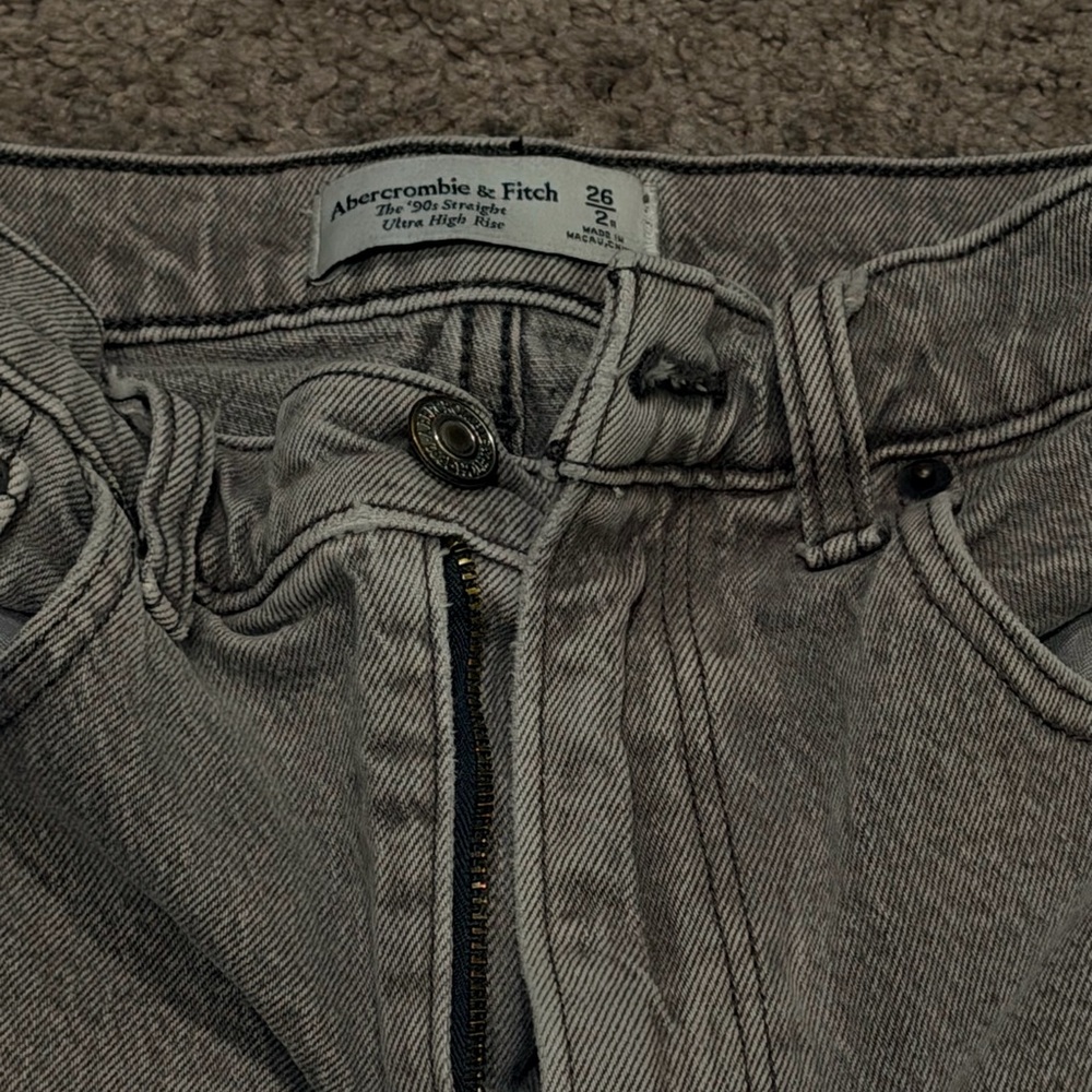 Abercrombie 90’s Straight Ultra High Rise Women Jeans Size 26 R